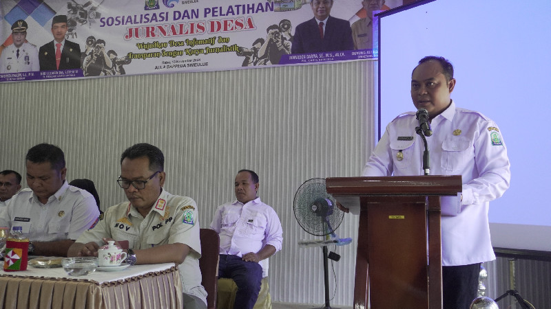 65 Perwakilan Desa di Simeulue Ikuti Pelatihan Jurnalis Desa