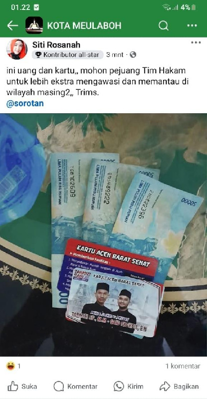 Ada Pihak Ingin Jatuhkan Paslon 01 di Pilkada Aceh Barat, Ini Klarifikasi Tarmizi