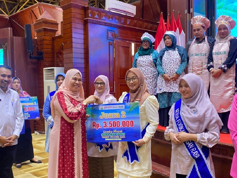 Simeulue Raih Juara Dua Lomba Masak Serba Ikan Tingkat Provinsi Aceh