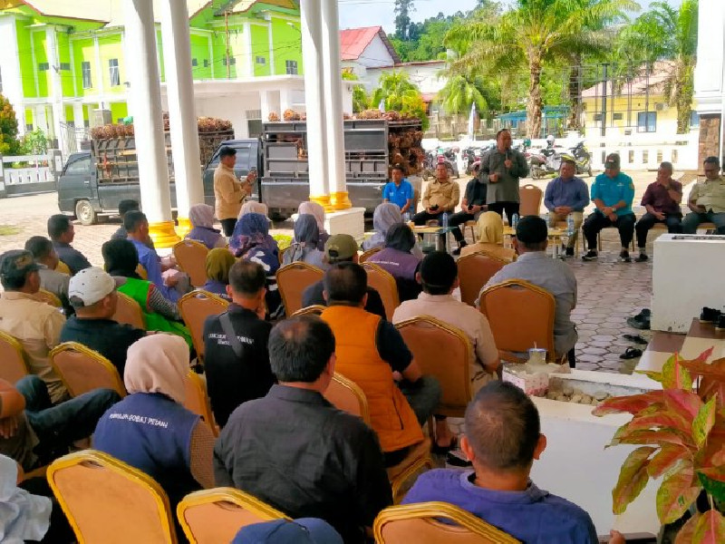 Peluncuran SP Sawit Pemda Melalui Koperasi Oriza Satifa, Dukung Kesejahteraan Petani Simeuelue