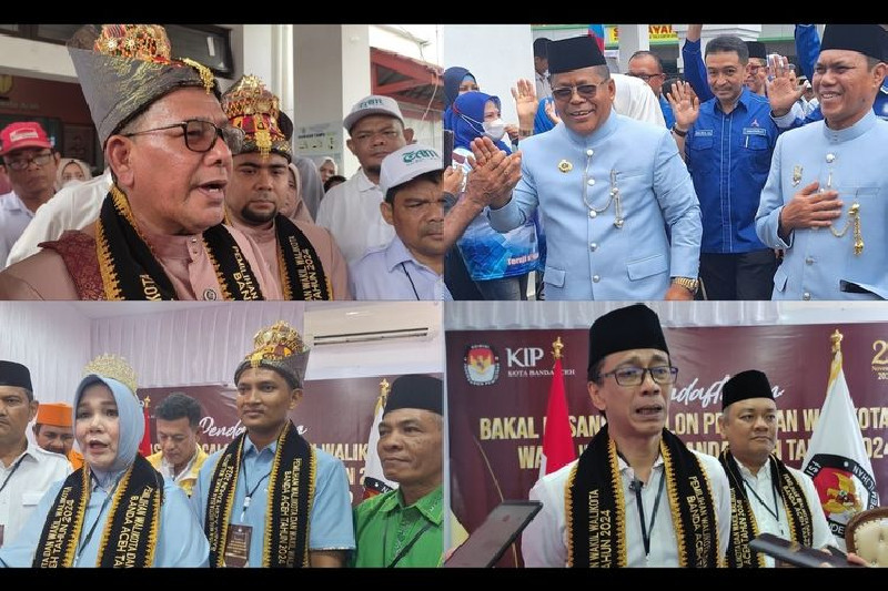 Intip Harta kekayaan 4 Calon Walikota Banda Aceh, Siapa Paling Kaya?