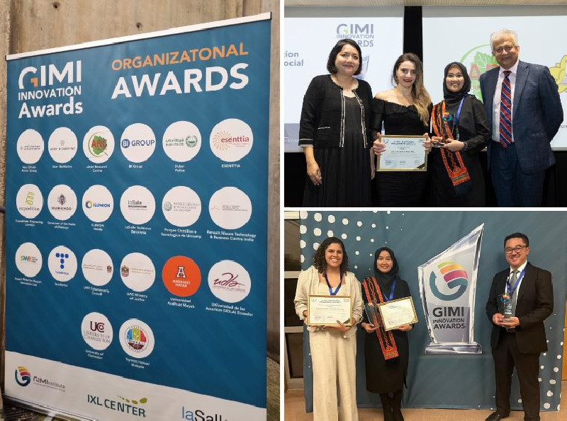 ARC PUIPT Nilam USK Raih Juara 1 dalam Global Innovation Awards Barcelona