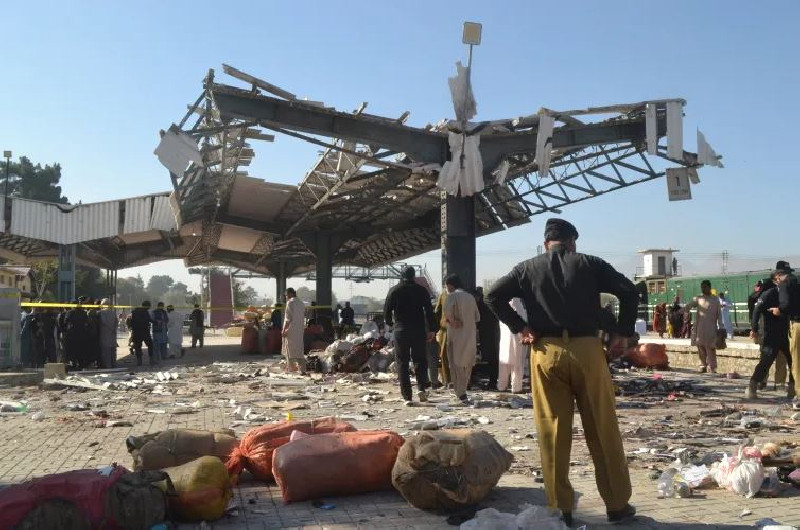 Bom Bunuh Diri di Stasiun Kereta Api Quetta Pakistan, Tewaskan 26 Orang