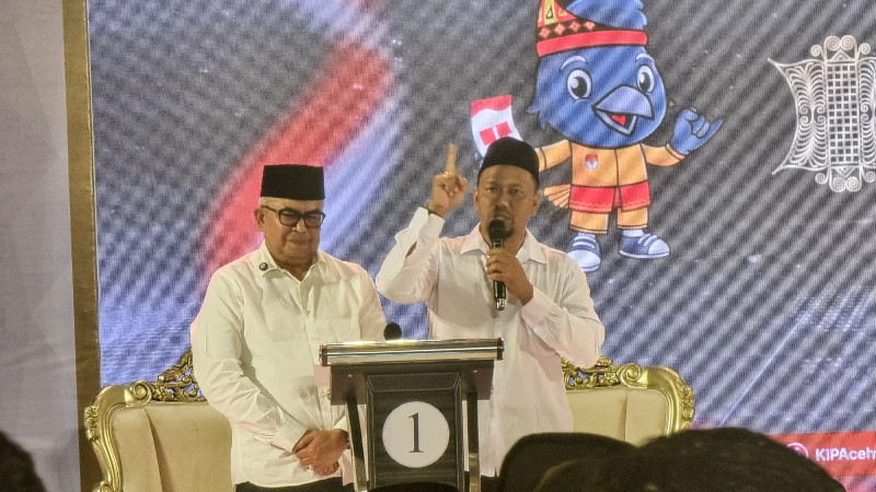 Closing Statement Debat Kedua, Om Bus: Aceh Butuh Pemimpin, Bukan Pemimpi