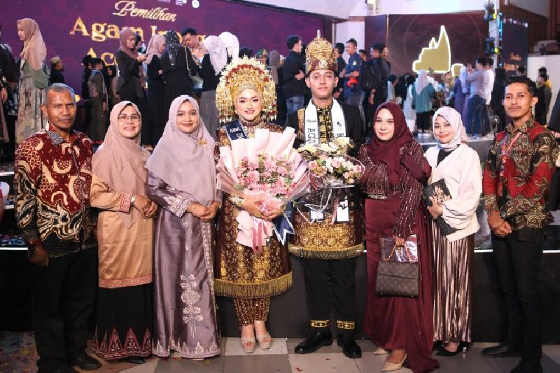 Puja Rahma Kesuma Ningrum Juara 2 Pemilihan Agam Inong Aceh 2024