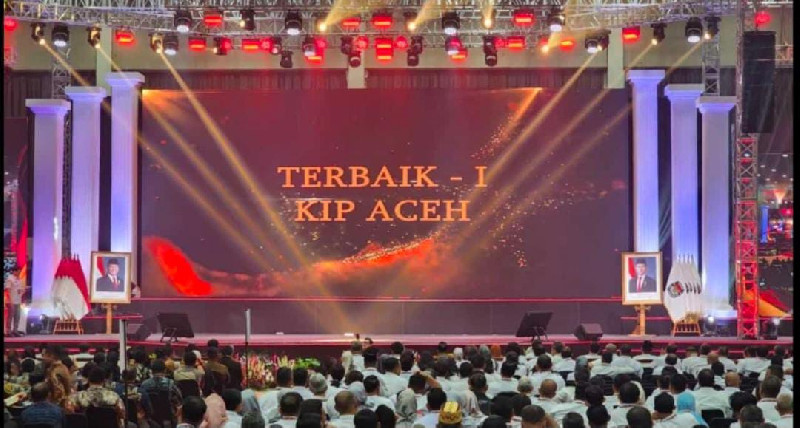 KIP Aceh Raih Penghargaan Nasional Terbaik 1