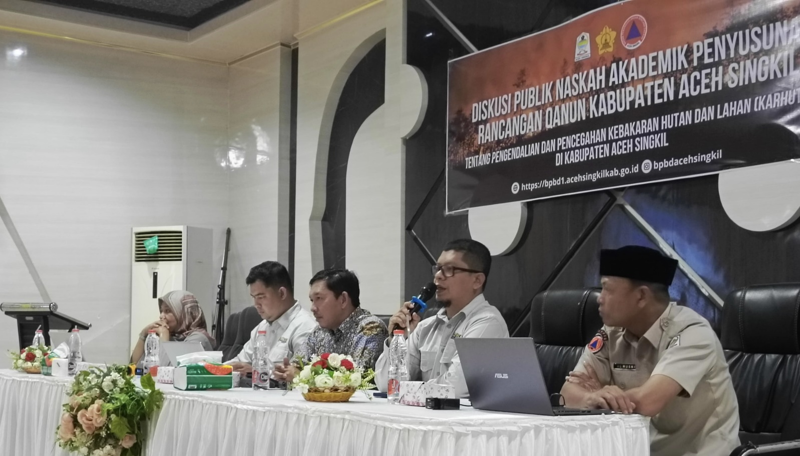 TDMRC USK dan BPBD Aceh Singkil Gelar FGD Penyusunan Qanun Penanggulangan Karhutla