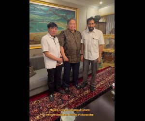 Mantan Ketum Golkar Airlangga Hartanto Ucapkan Selamat Atas Kemenangan Mualem-Dek Fadh