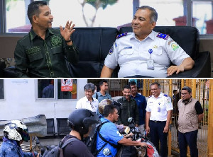 Azhari Cage Kunjungi Pelabuhan Ulee Lheue, Kadishub Paparkan Kesiapan Transportasi Jelang Nataru