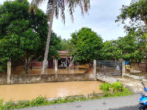 Hujan Deras dan Banjir Kiriman, Dua Gampong di Lhokseumawe Terkena Dampaknya