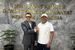 Anggota DPR RI Ahmad Doli Ucapkan Selamat untuk H Mukhlis-H Razuardi