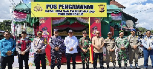 Forkopimda Simeulue Pantau Perayaan Natal 2024 di Kota Sinabang