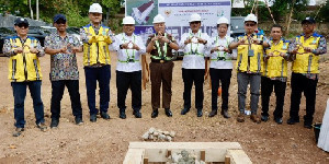 Groundbreaking Pembangunan Rumah Susun Kejati Aceh, Plt Sekda: Semoga Berikan Dampak Positif