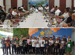 Rektor USK Luncurkan 17 Buku Para Profesor FKIP