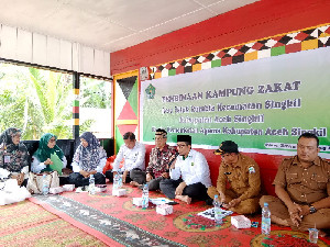 Kampung Zakat di Desa Teluk Rumbia, Butuh Kolaborasi Berdayakan Ekonomi Masyarakat