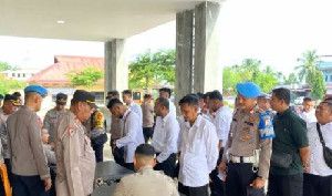 Pastikan Keamanan dan Penggunaan Sesuai Aturan, Polres Aceh Timur Periksa Senpi Dinas