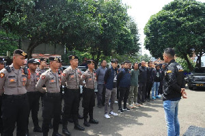 Patroli Gabungan Sisir Pak Ogah Palak Pengendara Jalur Altenatif Puncak