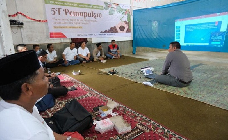 Optimalisasi Hasil Panen, Pertamina Edukasi Petani Kopi di Bener Meriah