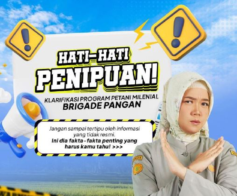 Waspada Hoaks tentang Brigade Pangan di Media Sosial