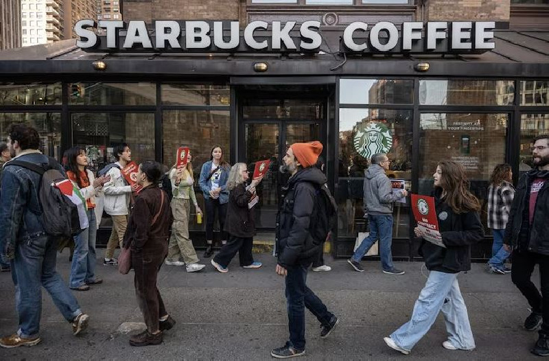 Jelang Natal, Mogok Kerja Starbucks Meluas ke Tiga Kota di AS