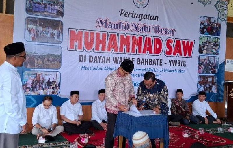 Dukung Pendidikan Anak-anak Mualaf, BMA dan Yayasan Wakaf Barbate Teken MoU