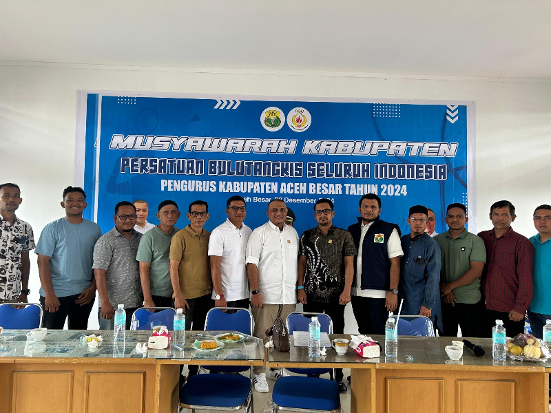 Abdus Sabur Pimpin PBSI Aceh Besar Periode 2024-2028