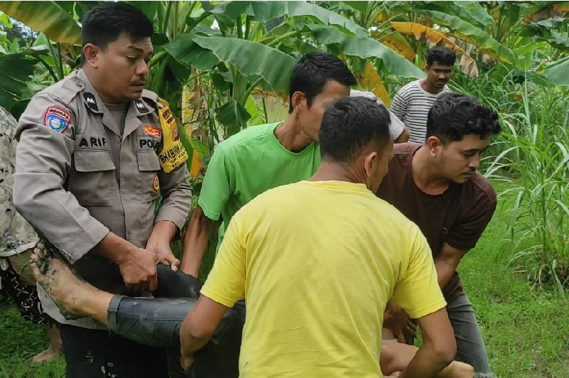 IRT Asal Lueng Bata Nekat Lompat ke Sungai Hendak Akhiri Hidup