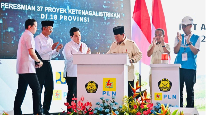 Menuju Kemandirian Energi, Presiden Prabowo Resmikan 37 Proyek Strategis Ketenagalistrikan