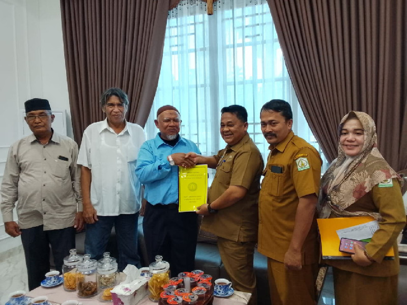 Pengurus MPD Aceh Tamiang Serahkan Rekomendasi kepada Pj Bupati, Ini Isinya