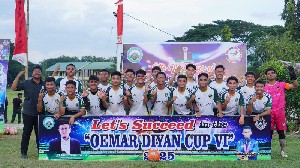 Oemar Diyan Cup VI: Babun Najah Menang Telak 3-0 dari Fauzul Kabir