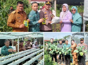 Kepala BNN Banda Aceh Ikut Tanam dan Panen Hasil Lifeskill Gampong Bersinar Lampulo