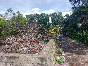 Gandeng Gampong Nusa, DLH Aceh Besar Tangani Sampah dari Hulu ke hilir