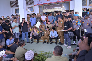 Konflik Gajah Meresahkan, Ratusan Warga Pasie Raya Geruduk Kantor Bupati Aceh Jaya