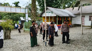 Polres Aceh Barat Berikan Pengamanan Peringatan Troek Thoen H Abu Ibrahim Woyla