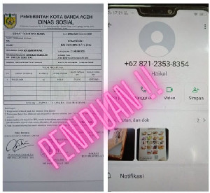 Catut Nama, Plt Kadinsos Banda Aceh Imbau Warga Waspada Penipuan Berkedok Pesanan Makanan