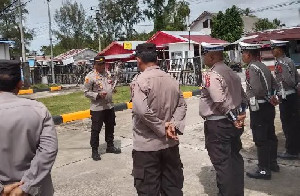 Antisipasi Gangguan Keamanan, Polsek Samatiga Siagakan Personel di Tempat Wisata