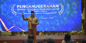 Anugerah Predikat Kepatuhan 2024, Pj Gubernur Apresiasi Peningkatan Pelayanan Publik di Aceh