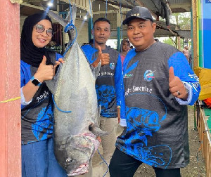 Pj Bupati Tutup Simeulue Fishing Tournament, Tim TDM Sabet Juara Utama