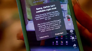 TikTok telah offline di AS