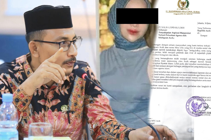 Haji Uma Surati Polda dan MPU Terkait Kasus Selebgram Mira Ulfa