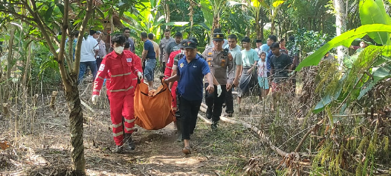 Seorang Pria Ditemukan Tewas Tergantung di Pohon Mangga di Lhokseumawe