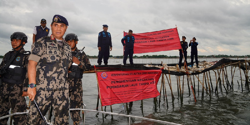 Hentikan Pemagaran Laut Tanpa Izin di Tangerang, KKP Dalami Aktor Utamanya