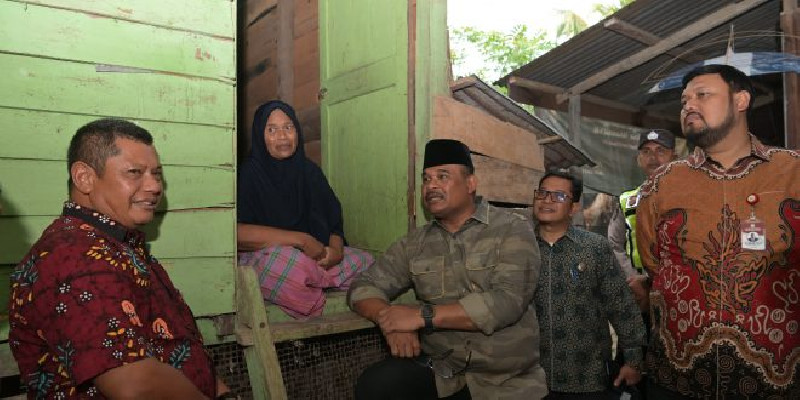 Verifikasi Penerima RLH, Pj Gubernur Safrizal Pastikan Tidak ada Agen Ambil Laba