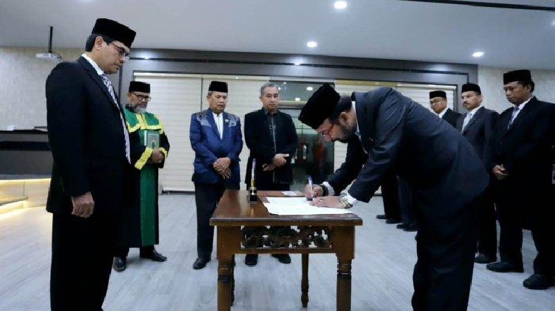 Prof Syamsul Rijal Dilantik sebagai Ketua Prodi S3 Studi Islam Pascasarjana UIN Ar-Raniry