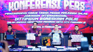 Bareskrim Polri Bongkar Jaringan Judi Online Internasional 1XBET, Amankan 9 Tersangka