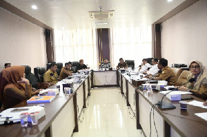 DPRK Banda Aceh Rapat dengan OPD, Bahas Keuangan dan Nasib Tenaga Kontrak