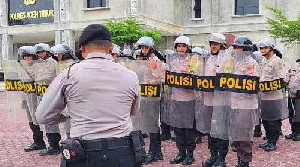 Gelar Pelatihan Dalmas, Polres Aceh Timur Libatkan Personel Polsek