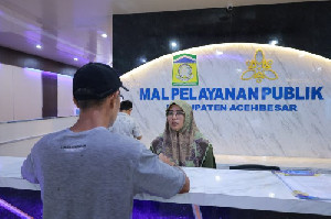 Jelang Ramadan, 1.380 Layanan Diberikan di MPP Aceh Besar