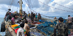 KKP Amankan 2 Kapal Ikan yang melanggar ketentuan Alat Penangkap Ikan