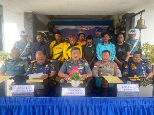 Tim F1QR TNI AL Berhasil Gagalkan Penyelundupan PMI Non Prosedural di Selat Riau